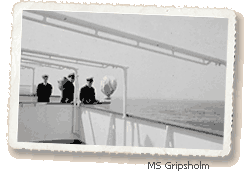 Svenska Amerika Linien - MS Gripsholm 1946