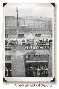 Svenska Amerika Linien - Amerikaskjulet Goteborg -1946