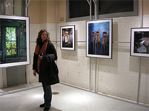 Helen p fotoutstllning Ellis Island